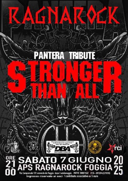 STRONGER THAN ALL ( Pantera Tribute Band)