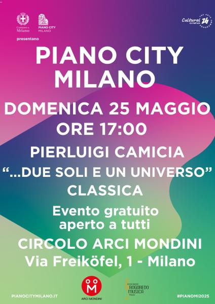 PIANO CITY MILANO - PIERLUIGI CAMICIA