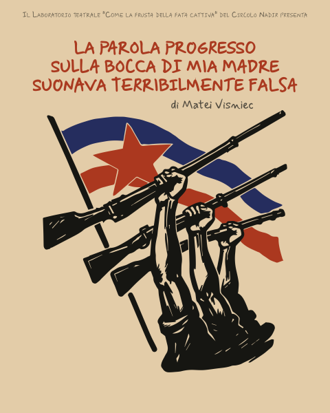 LA PAROLA PROGRESSO SULLA BOCCA DI MIA MADRE SUONAVA INCREDIBILMENTE FALSA