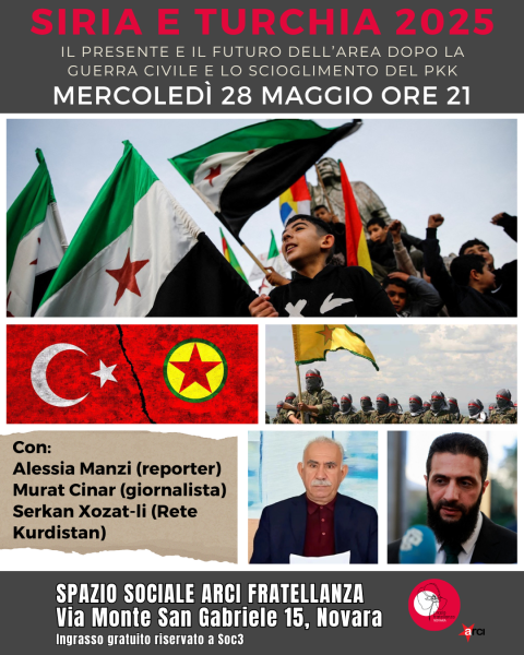 Siria Turchia 2025 | Presente e futuro dopo la guerra civile e lo scioglimento del PKK