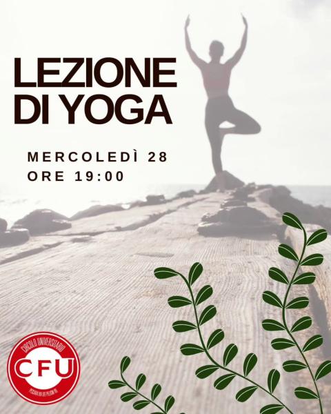 Lezione di Yoga
