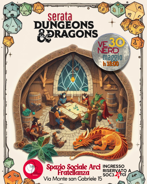 veNERD | Serata Dungeons & Dragons