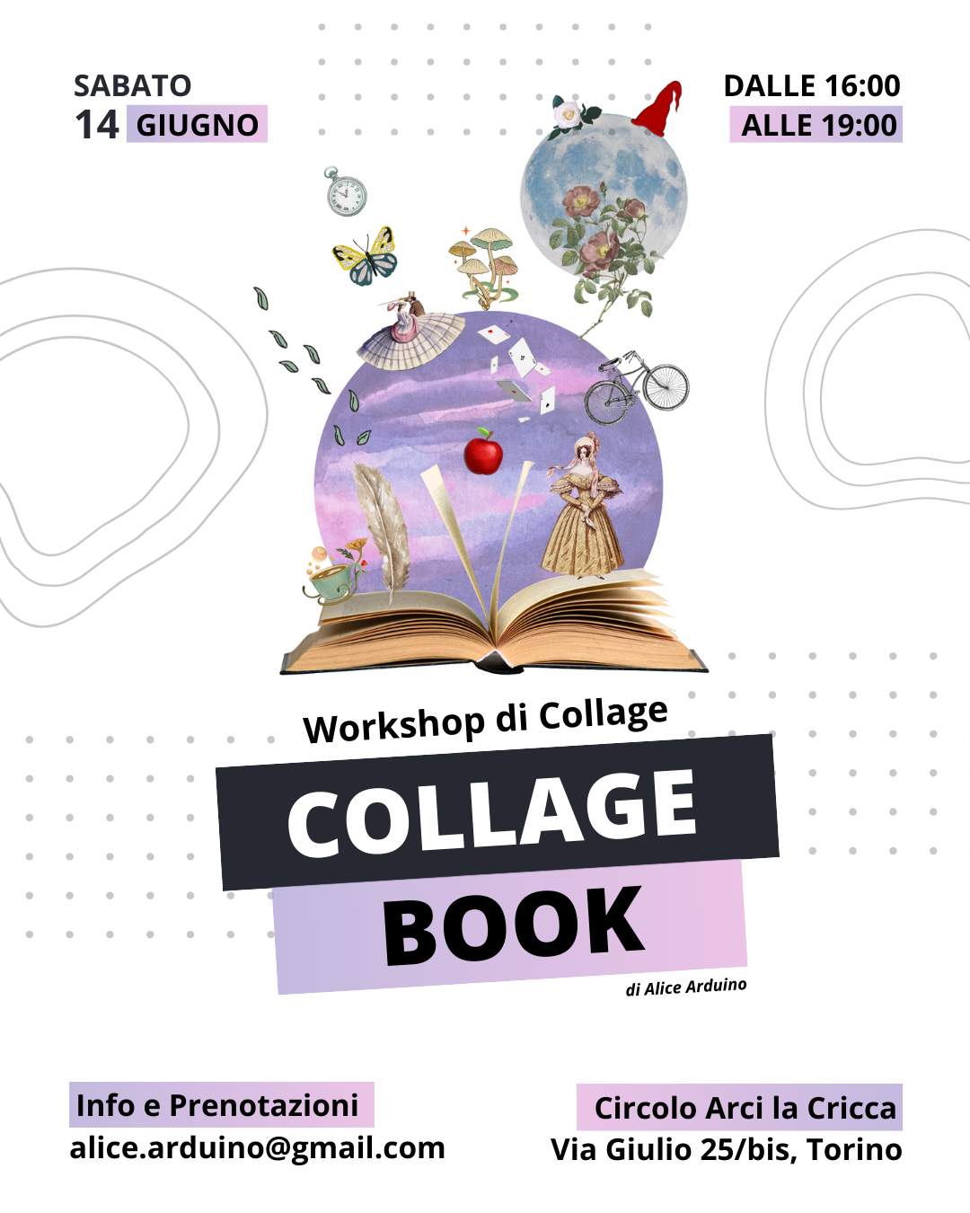 Collage Book – Workshop di Collage
