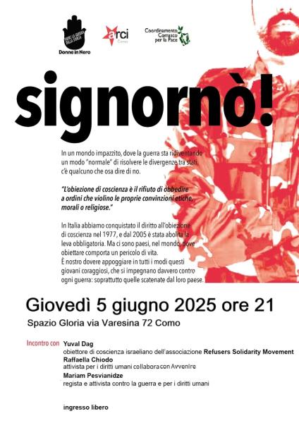 5 giugno/ signornò!
