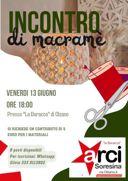 INCONTRO DI MACRAMÈ