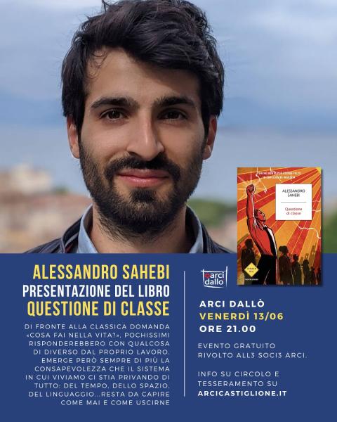 Presentazione del libro QUESTIONE DI CLASSE di Alessandro Sahebi