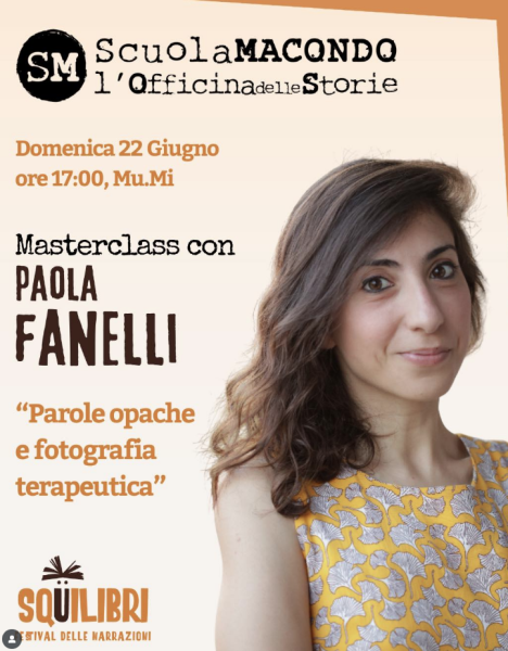 Masterclass con Paola Fanelli "Parole opache e fotografia terapeutica"