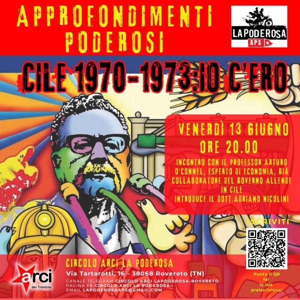 Approfondimenti Poderosi. Cile 1970 - 1973: Io c'ero