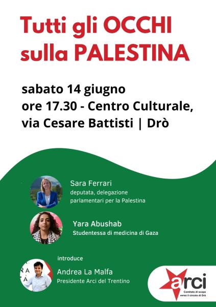 Tutti gli occhi sulla palestina