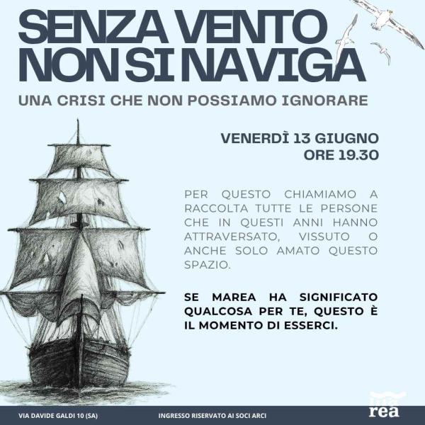 Senza vento non si naviga - Una crisi che non possiamo ignorare
