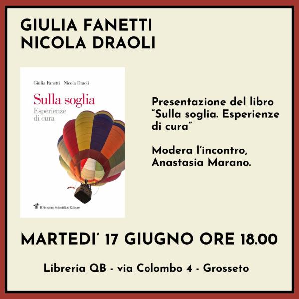 𝑃𝑟𝑒𝑠𝑒𝑛𝑡𝑎𝑧𝑖𝑜𝑛𝑒 𝑑𝑒𝑙 𝑙𝑖𝑏𝑟𝑜 "𝑆𝑢𝑙𝑙𝑎 𝑠𝑜𝑔𝑙𝑖𝑎. 𝐸𝑠𝑝𝑒𝑟𝑖𝑒𝑛𝑧𝑒 𝑑𝑖 𝑐𝑢𝑟𝑎"