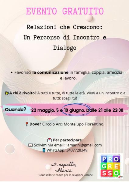 RELAZIONI CHE CRESCANO