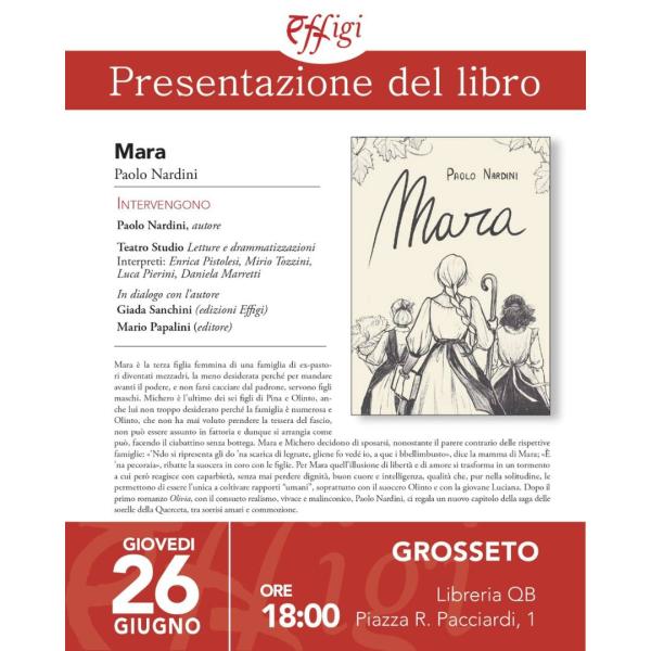 𝑃𝑟𝑒𝑠𝑒𝑛𝑡𝑎𝑧𝑖𝑜𝑛𝑒 𝑑𝑒𝑙 𝑙𝑖𝑏𝑟𝑜 "𝑀𝑎𝑟𝑎" 𝑑𝑖 𝑃𝑎𝑜𝑙𝑜 𝑁𝑎𝑟𝑑𝑖𝑛𝑖.