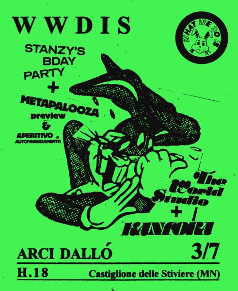 WWDIS: STANZINI BDAY PARTY - METAPALOOZA PREVIEW