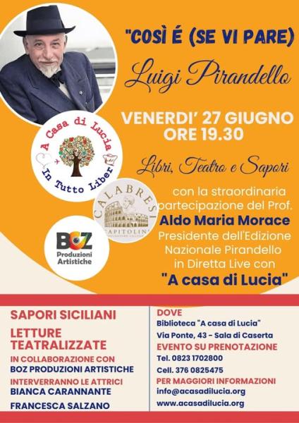 Così è (se vi pare) Letture Teatralizzate