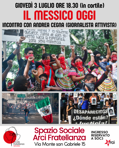 Il Messico oggi | Incontro con Andrea Cegna, giornalista attivista