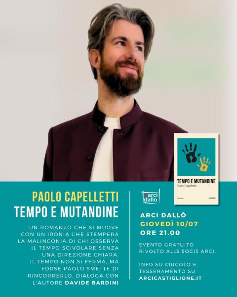 📖 Tempo e Mutandine Presentazione del romanzo di Paolo Capelletti