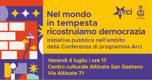NEL MONDO IN TEMPESTA RICOSTRUIAMO DEMOCRAZIA