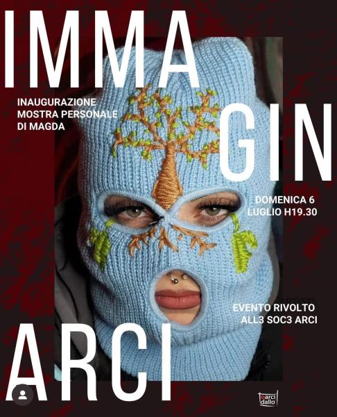 Inaugurazione mostra personale di Magda