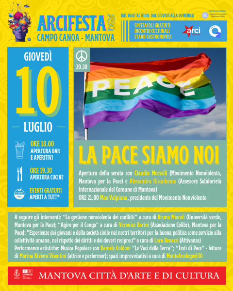 LA PACE SIAMO NOI, NESSUNO SI SENTA ESCLUSO. DALL’INDIGNAZIONE ALL’AZIONE