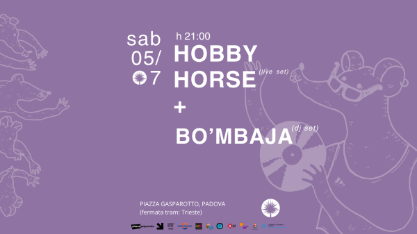 YUCCA FEST: Hobby Horse (live set) + Damiano Bom_baja vinyl set
