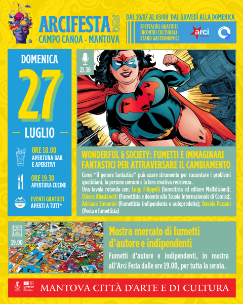 WONDERFUL & SOCIETY: FUMETTI E IMMAGINARI FANTASTICI PER ATTRAVERSARE IL CAMBIAMENTO