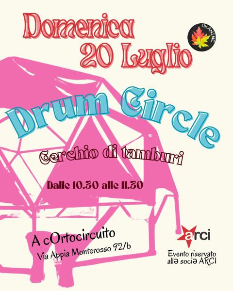 DRUM CIRCLE a cOrtocircuito