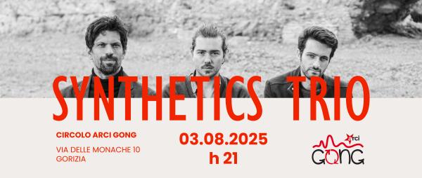 Concerto live Synthetics Trio
