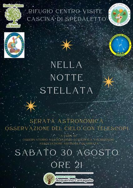 NELLA NOTTE STELLATA - Serata con gli astrofili