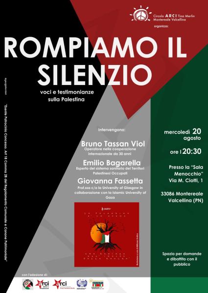 Rompiamo il silenzio – voci sulla Palestina