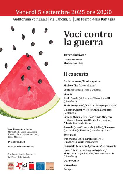 Voci contro la guerra