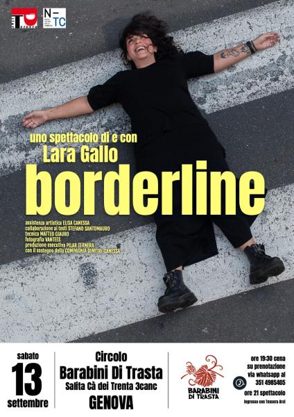 Borderline - uno spettacolo di e con Lara Gallo