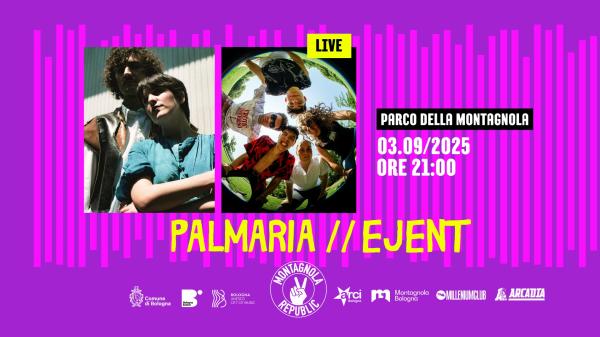 𝐏𝐀𝐋𝐌𝐀𝐑𝐈𝐀 // 𝐄𝐉𝐄𝐍𝐓 live @ Montagnola Republic