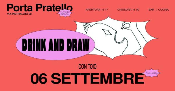 Drink and Draw: Toio | ✶ 𝗣𝗣 𝗦𝘂𝗺𝗺𝗲𝗿𝗚𝗿𝗼𝘂𝗻𝗱