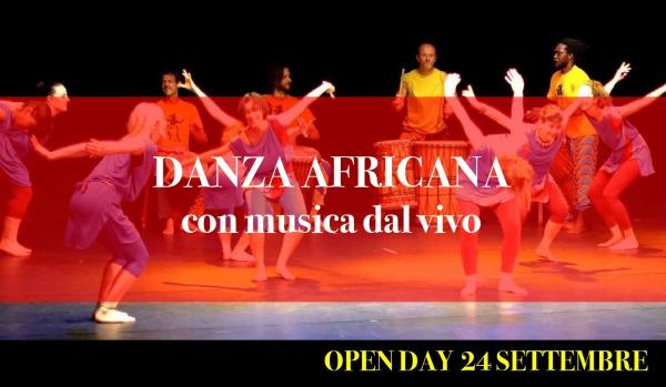 Danza Africana con Musica dal Vivo - Open Day 2025/26