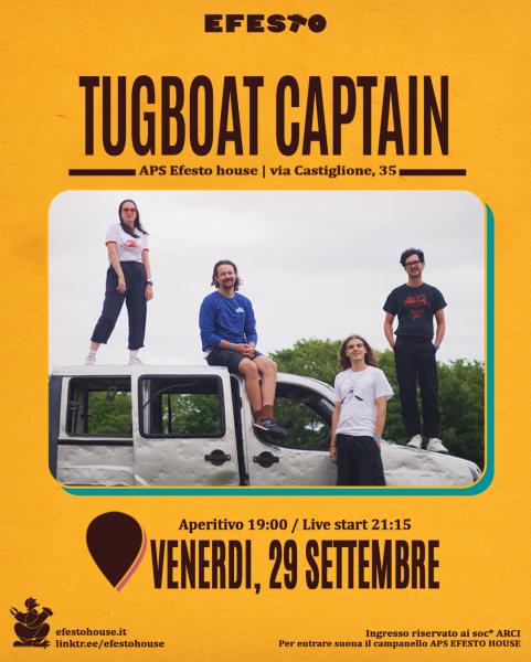 Tugboat Captain (UK) live