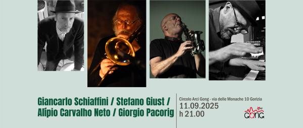 Giancarlo Schiaffini / Alípio Carvalho Neto / Giorgio Pacorig / Stefano Giust live