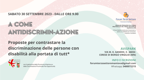 A COME ANTIDISCRIMIN-AZIONE