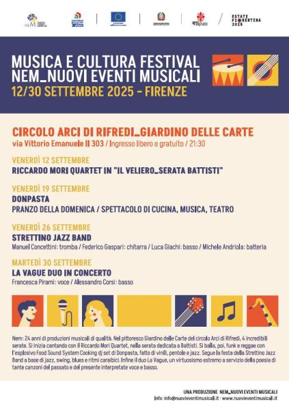 Riccardo Mori Quartet, serata dedicata a Battisti nell'ambito di Estate Fiorentina 2025