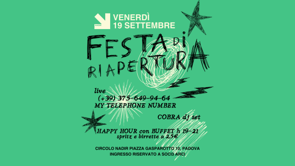 Festa di Riapertura!