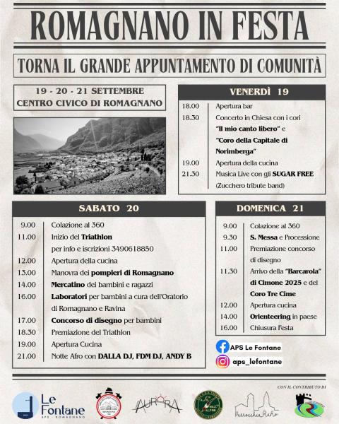 ROMAGNANO IN FESTA!