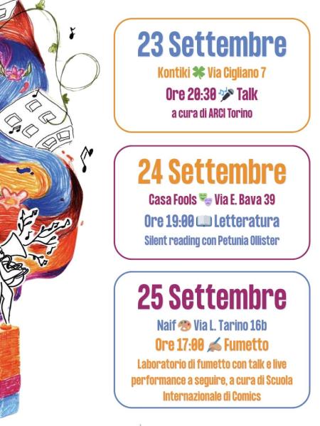 Laboratorio di fumetto e perfomance a cura della Scuola Internazionale di COMICS presso Naïf