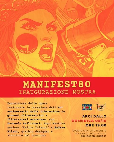 Inaugurazione mostra: "MANIFEST80"