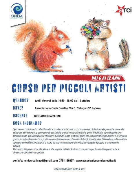 Corso per piccoli artisti 6-12