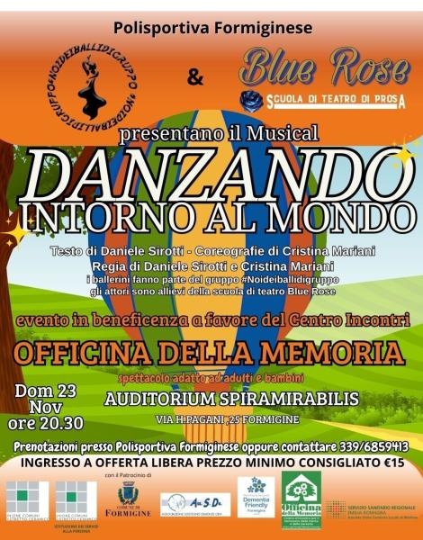 Musical - Danzando intorno al mondo ! Spettacolo adatto ad adulti e bambini