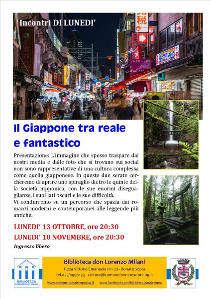 Il Giappone tra Reale e Fantastico – Seconda Serata