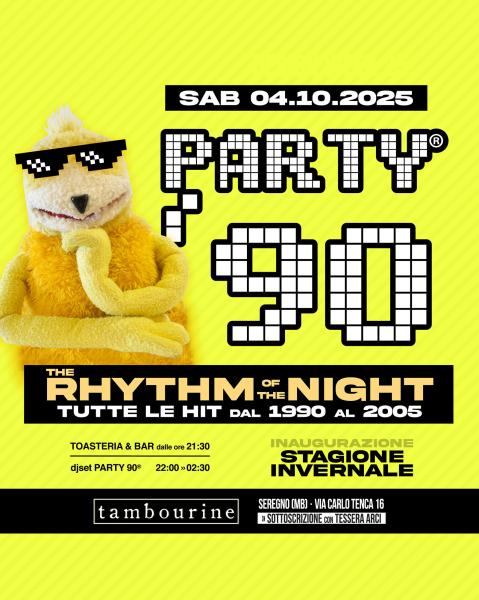 PARTY 90® NEW SEASON