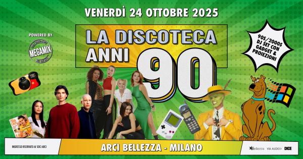 LA DISCOTECA ANNI '90 BY MEGAMIX PARTY
