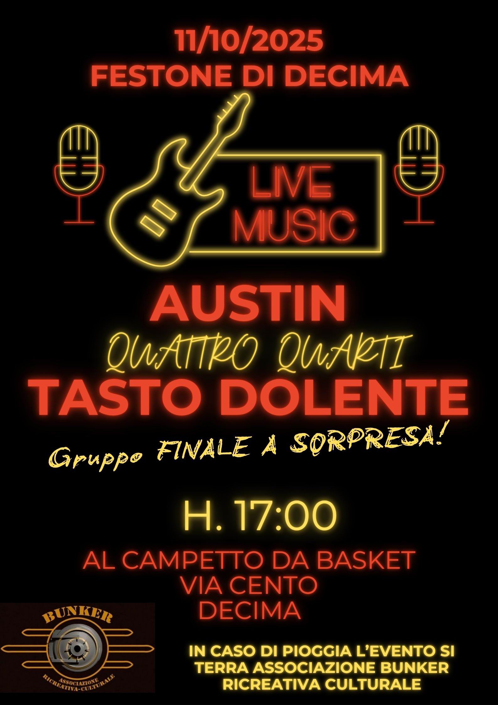 Concertone per il Festone