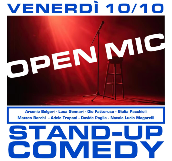STAND UP COMEDY - Serata Open Mic